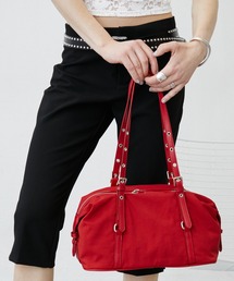 Eyelet Handle Mini Boston Bag / ハトメハンドル ミニボストンバッグ