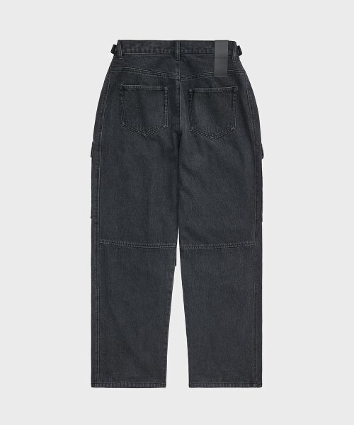 NOIRER（ノイア）の「ユーティリティカーゴワイドデニムパンツ（グレー）（デニムパンツ・メンズ・その他・52/50/48）」の3枚目の写真