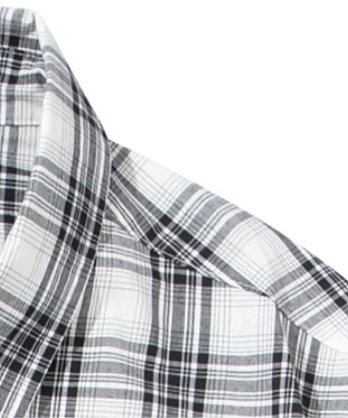 U:UME(ユーム)の「Fresh Check Shirt(シャツ/ブラウス・メンズ・ブラック/ブルー・XX-LARGE/X-LARGE/LARGE/MEDIUM)」の3枚目の写真
