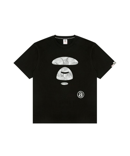 AAPE BY A BATHING APE(エーエイプバイアベイシングエイプ)の「AAPE BASIC TEE(Tシャツ/カットソー・メンズ・ブラック/ホワイト・SMALL/XX-LARGE/MEDIUM/LARGE/X-LARGE)」の2枚目の写真
