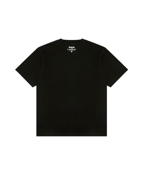 AAPE BY A BATHING APE(エーエイプバイアベイシングエイプ)の「AAPE BASIC TEE(Tシャツ/カットソー・メンズ・ブラック/ホワイト・SMALL/XX-LARGE/MEDIUM/LARGE/X-LARGE)」の6枚目の写真