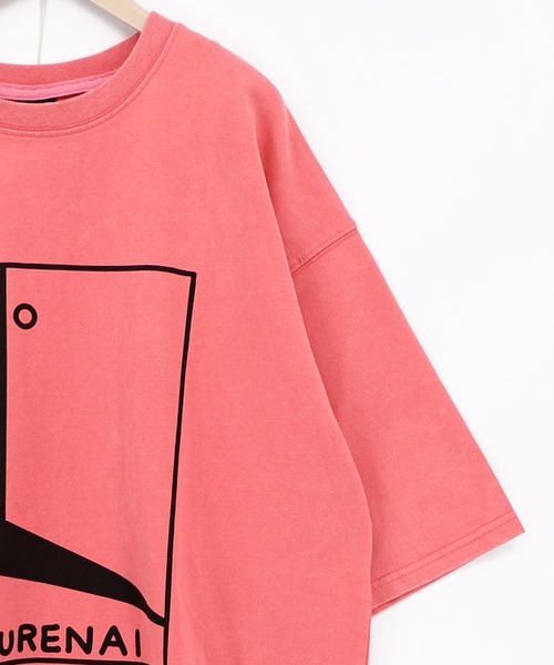 ScoLar Parity(スカラーパリティ)の「362111:真夜中の訪問者柄Tシャツ(Tシャツ/カットソー・レディース・サックスブルー/ピンク/チャコールグレー・M)」の20枚目の写真