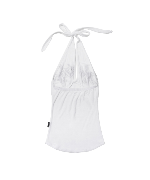 FANCY CLUB(ファンシークラブ)の「ミューズホルターネックトップ(アイボリー)F26QB123(Tシャツ/カットソー・レディース・その他・ONE)」の7枚目の写真