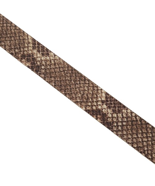 Subciety(サブサエティ)の「Python stamped leather belt(ベルト・メンズ・ブラック・FREE)」の5枚目の写真
