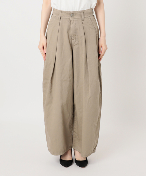 Spick & Span(スピックアンドスパン)の「《新色有り / 追加》SOMETHING / サムシング for SS 別注 HYPER CURVE LITE(チノパンツ・レディース・カーキ/ベージュ・MEDIUM/SMALL)」の13枚目の写真