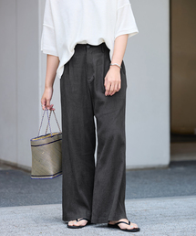FRAMeWORK（フレームワーク）の「楊柳タックパンツ（スラックス）」