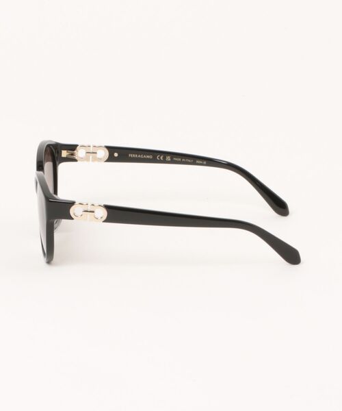FERRAGAMO(フェラガモ)の「【FERRAGAMO/フェラガモ】オーバル サングラス SF2114SLB 001(サングラス・レディース・ブラック・FREE)」の2枚目の写真