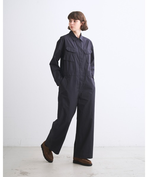 Traditional Weatherwear(トラディショナルウェザーウェア)の「OVERALLS 201(サロペット/オーバーオール・レディース・ダークネイビー・S/XS)」の2枚目の写真
