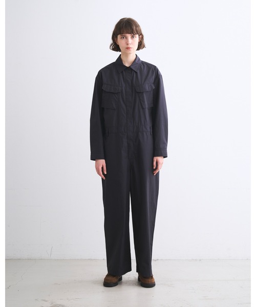 Traditional Weatherwear(トラディショナルウェザーウェア)の「OVERALLS 201(サロペット/オーバーオール・レディース・ダークネイビー・S/XS)」の3枚目の写真