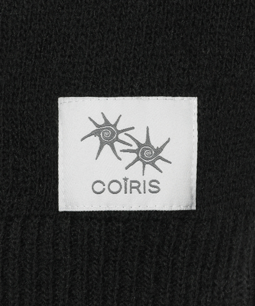 COIRIS(コイリス)の「プラフラウンドネッククロップニット(5カラー)(ニット/セーター・レディース・レッド/ブラック/ベージュ/チャコール・FREE)」の11枚目の写真