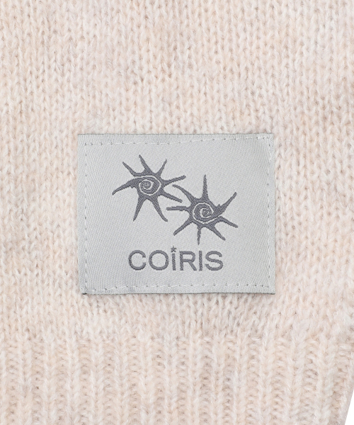 COIRIS(コイリス)の「プラフラウンドネッククロップニット(5カラー)(ニット/セーター・レディース・レッド/ブラック/ベージュ/チャコール・FREE)」の15枚目の写真