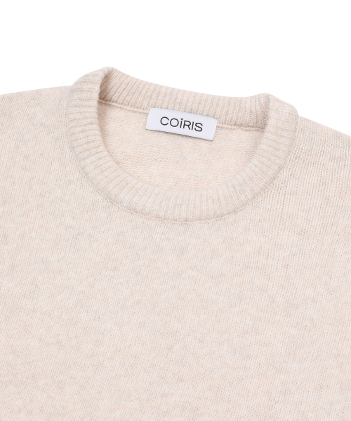 COIRIS(コイリス)の「プラフラウンドネッククロップニット(5カラー)(ニット/セーター・レディース・レッド/ブラック/ベージュ/チャコール・FREE)」の16枚目の写真