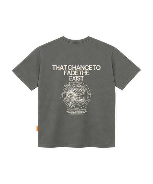 LLAMO(エラモ)の「パド 半袖Tシャツ 男女共用 ビッグサイズ(Tシャツ/カットソー・メンズ・ホワイト/チャコールグレー/ブラック/グレー・SMALL/MEDIUM/LARGE/X-LARGE/2XL/4XL/3XL)」の6枚目の写真
