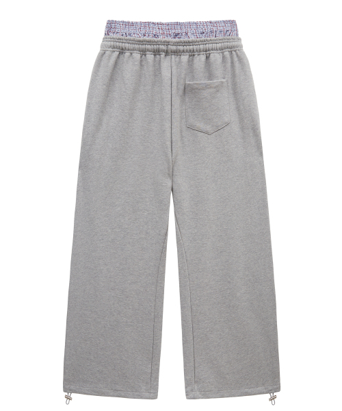 Midnight Move(ミッドナイトムーブ)の「rd check pants (grey)(スウェットパンツ・レディース・その他・FREE)」の5枚目の写真
