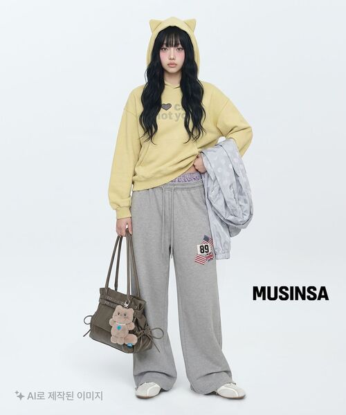 Midnight Move(ミッドナイトムーブ)の「rd check pants (grey)(スウェットパンツ・レディース・その他・FREE)」の20枚目の写真