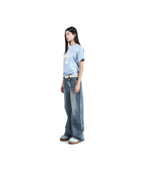 AAKAM(アーカム)の「AKM CROS2 Half Top (Sky Blue)(Tシャツ/カットソー・レディース・その他・1/2/3)」の12枚目の写真