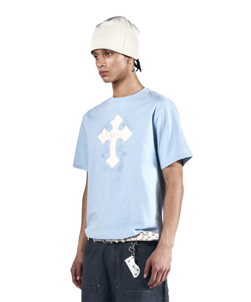 AAKAM(アーカム)の「AKM CROS2 Half Top (Sky Blue)(Tシャツ/カットソー・レディース・その他・1/2/3)」の15枚目の写真