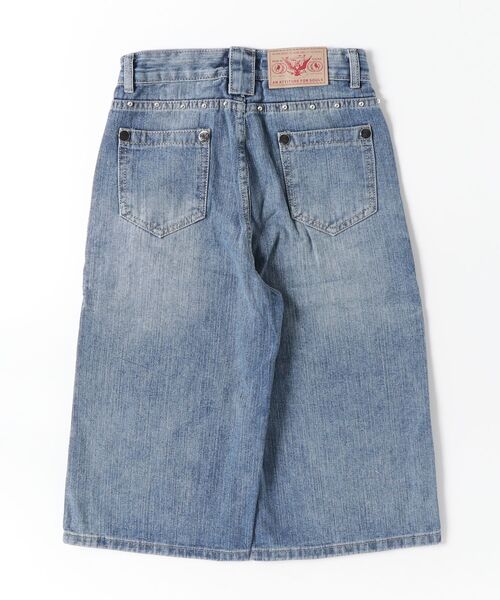 Haze Reverie（ヘイズレヴァリー）の「スタッズハーフデニムパンツ（デニムパンツ・レディース・ブルー・MEDIUM/LARGE）」の16枚目の写真