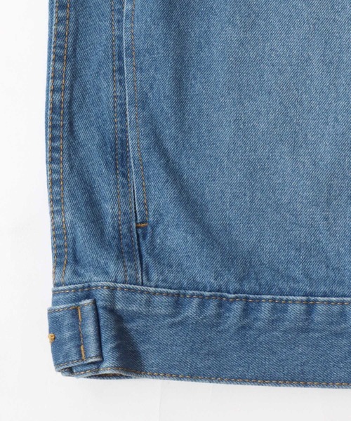 SITRY(シトリー)の「Denim Jacket/ヴィンテージライク デニムジャケット G-ジャン(デニムジャケット・メンズ・ライトグレー/ライトブルー/ネイビー/ブラック・M/L/LL)」の14枚目の写真