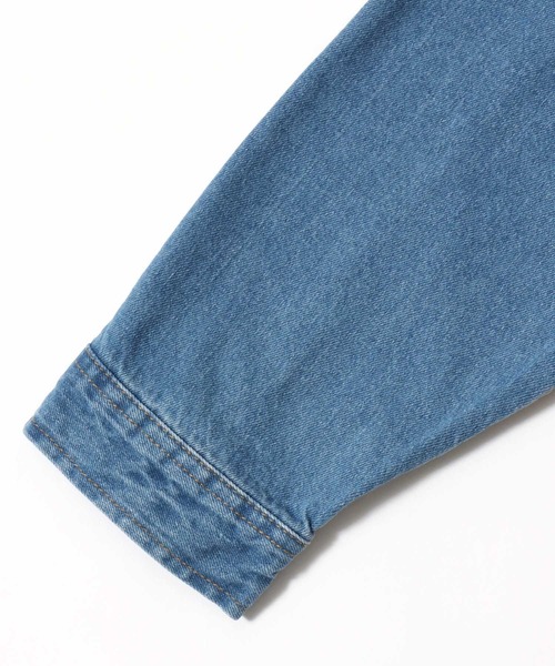 SITRY(シトリー)の「Denim Jacket/ヴィンテージライク デニムジャケット G-ジャン(デニムジャケット・メンズ・ライトグレー/ライトブルー/ネイビー/ブラック・M/L/LL)」の16枚目の写真