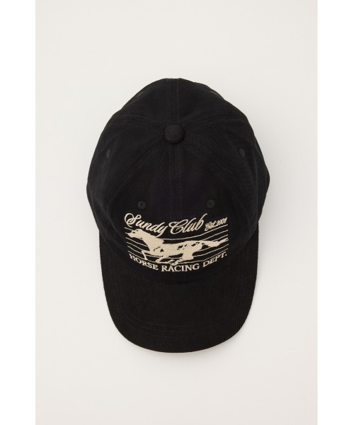 SLY(スライ)の「COTTON HORSE CAP コットンホースキャップ(キャップ・レディース・ブラウン/ブラック・FREE)」の6枚目の写真