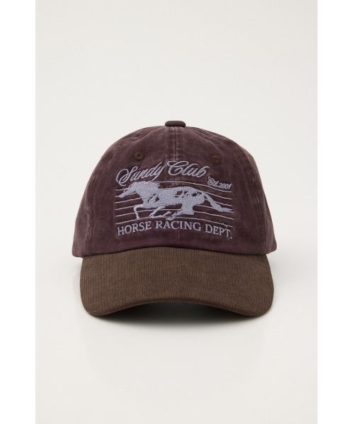 SLY(スライ)の「COTTON HORSE CAP コットンホースキャップ(キャップ・レディース・ブラウン/ブラック・FREE)」の12枚目の写真