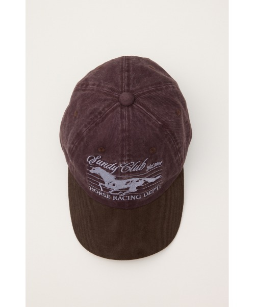 SLY(スライ)の「COTTON HORSE CAP コットンホースキャップ(キャップ・レディース・ブラウン/ブラック・FREE)」の15枚目の写真