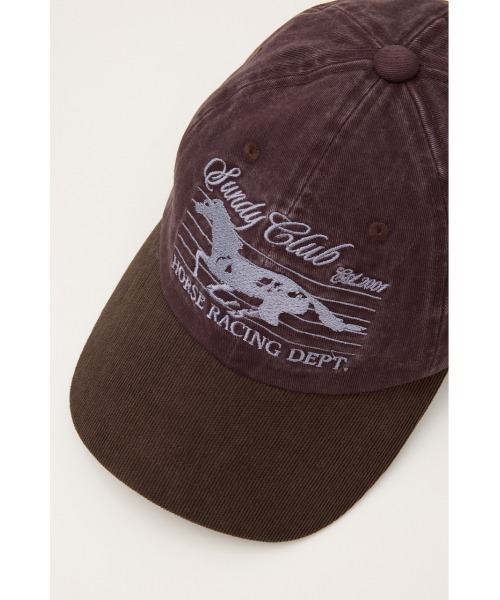 SLY(スライ)の「COTTON HORSE CAP コットンホースキャップ(キャップ・レディース・ブラウン/ブラック・FREE)」の17枚目の写真