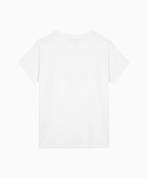 MOON FAIRY（ムーンフェアリー）の「SYSTEM レディース スリム 半袖Tシャツ [ホワイト]（Tシャツ/カットソー・レディース・その他・MEDIUM/LARGE）」の3枚目の写真