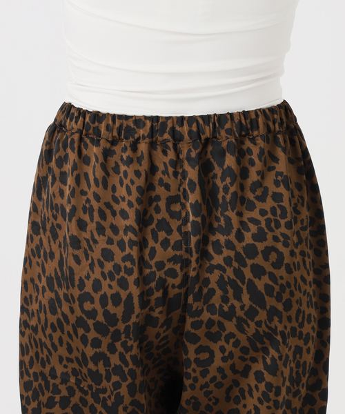 ARCHIVE STANCE(アーカイブスタンス)の「【ARCHIVE STANCE/アーカイブスタンス】lace hem leopard pants(スラックス・レディース・ブラウン・FREE)」の10枚目の写真