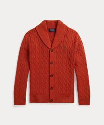 POLO RALPH LAUREN CHILDRENSWEAR（ポロ ラルフ ローレン チルドレンズウェア）の「ケーブルニット コットン ショール カーディガン（カーディガン/ボレロ）」