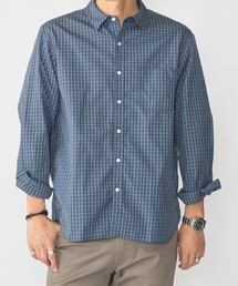 SHIPS:〈MADE IN JAPAN〉レギュラーカラー チェック シャツ