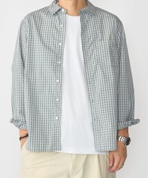 SHIPS:〈MADE IN JAPAN〉レギュラーカラー チェック シャツ