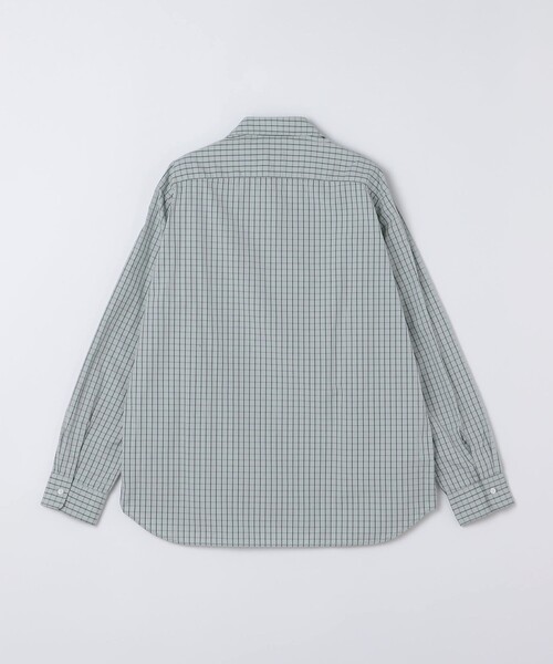 SHIPS(シップス)の「SHIPS:〈MADE IN JAPAN〉レギュラーカラー チェック シャツ(シャツ/ブラウス・メンズ・ネイビー/ブラウン系/ライトグリーン・SMALL/MEDIUM/LARGE/X-LARGE)」の16枚目の写真