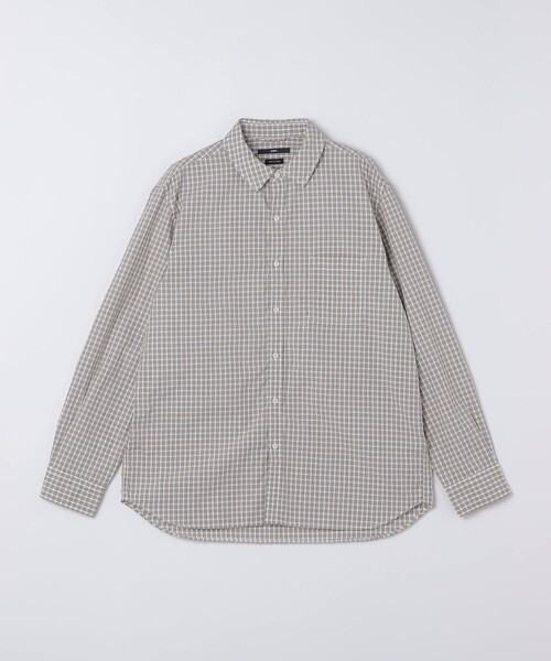 SHIPS(シップス)の「SHIPS:〈MADE IN JAPAN〉レギュラーカラー チェック シャツ(シャツ/ブラウス・メンズ・ネイビー/ブラウン系/ライトグリーン・SMALL/MEDIUM/LARGE/X-LARGE)」の22枚目の写真