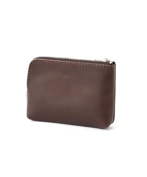 MHL.(エムエイチエル)の「BASIC LEATHER(ポーチ・レディース・ブラウン/グリーン・FREE)」の3枚目の写真