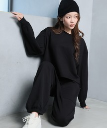 ビッグポケット スウェット 長袖 上下セット セットアップ