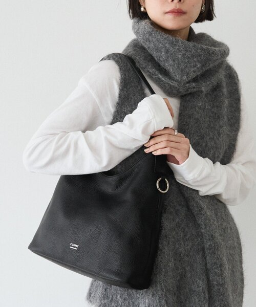 russet(ラシット)の「エニーショルダーバッグ(ショルダーバッグ・レディース・ブラック/アイボリー/グレイッシュベージュ・FREE)」の12枚目の写真