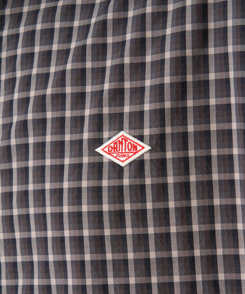 DANTON(ダントン)の「Women's Nylon Taffeta Regular Collar Shirt(シャツ/ブラウス・レディース・ブラック系その他/ブラウン系その他/ブルー系その他5・34/36)」の11枚目の写真