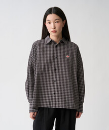 Women's Nylon Taffeta Regular Collar Shirt