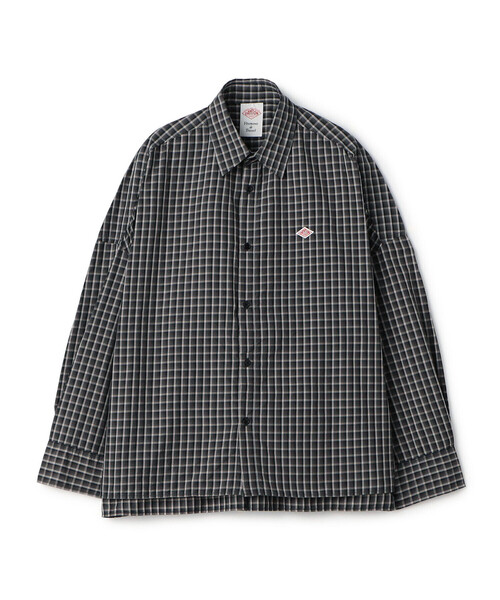 DANTON(ダントン)の「Women's Nylon Taffeta Regular Collar Shirt(シャツ/ブラウス・レディース・ブラック系その他/ブラウン系その他/ブルー系その他5・34/36)」の12枚目の写真