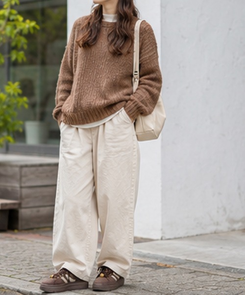 moz(モズ)の「【moz SWEDEN LAGOM】モズ エルクチャーム 厚底コートスニーカー(スニーカー・レディース・ブラック/ブラウン系その他/ホワイト×ブルー・M/S/LL/L)」の8枚目の写真