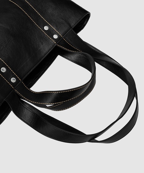 MARNI（マルニ）の「TOTE NORTH SOUTH / トートバッグ（トートバッグ・メンズ・ブラック・ONE SIZE）」の3枚目の写真