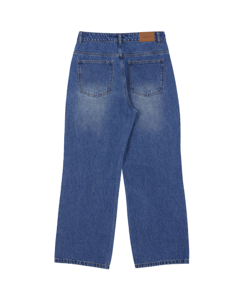 MAKEITTO（メイキット）の「セミワイドダートデニムパンツ_ブルー（デニムパンツ・メンズ・その他・SMALL/MEDIUM/LARGE/X-LARGE）」の3枚目の写真