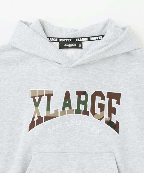 XLARGE KIDS（エクストララージキッズ）の「カモロゴパーカー（パーカー・キッズ・ブラック/トップグレー・120cm/140cm/130cm/110cm/100cm）」の10枚目の写真