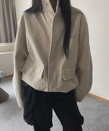 Stand Collar Pocket Jacket / スタンドカラーポケットジャケット