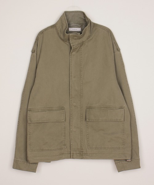 LOENNE(ロエヌ)の「Stand Collar Pocket Jacket / スタンドカラーポケットジャケット(Tシャツ/カットソー・レディース・ベージュ/カーキ・FREE)」の20枚目の写真