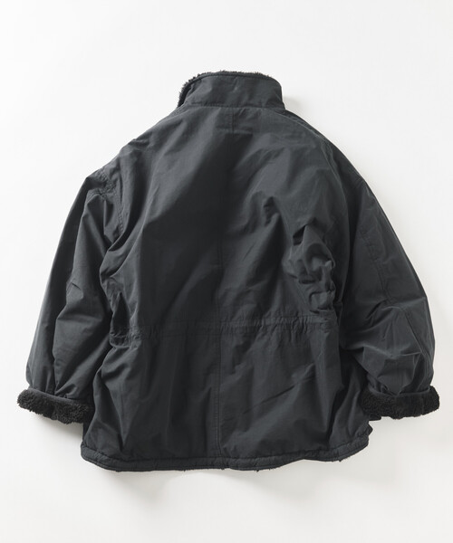 FREAK'S STORE(フリークスストア)の「リバーシブル ボア ジャケット(ブルゾン・メンズ・レオパード/オリーブ/ブラック/チャコールグレー・MEDIUM/LARGE)」の19枚目の写真