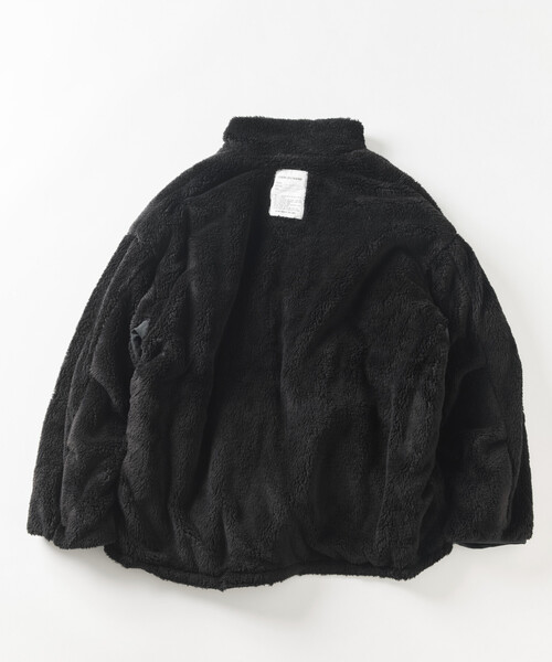 FREAK'S STORE(フリークスストア)の「リバーシブル ボア ジャケット(ブルゾン・メンズ・レオパード/オリーブ/ブラック/チャコールグレー・MEDIUM/LARGE)」の21枚目の写真