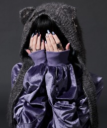 Ellno Loset（エルノロゼット）の「cat knit beanie/キャットニットビーニー（ニットキャップ/ビーニー）」